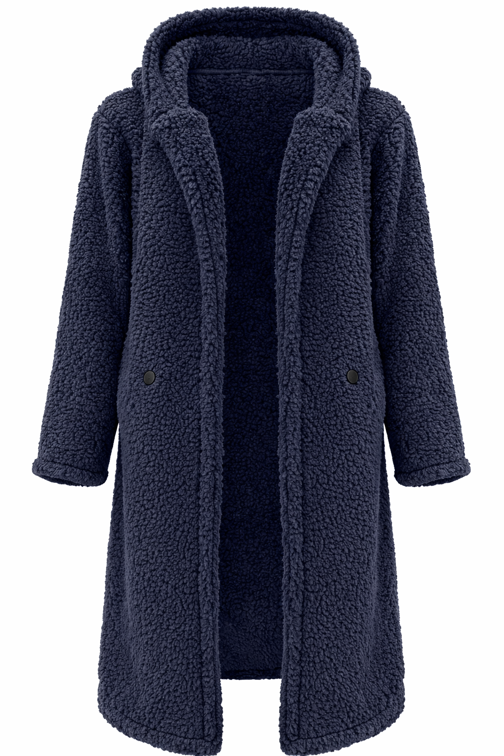 Autumn Winter Fashion Elegant Long Coat Woman Plush Warm Faux Fleece Coat Women Teddy Jacket Female Teddy Coat Outwear Ladies